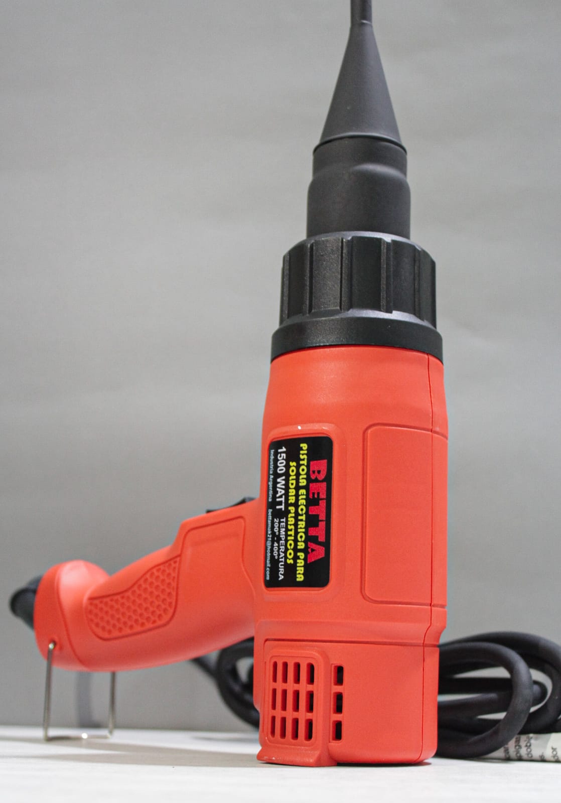 Soldadora de Plásticos Betta C1500 — pistola eléctrica 1500 W